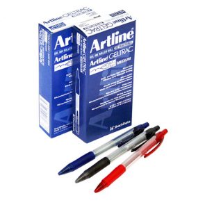 Artline Geltrac Retractable Blue product image