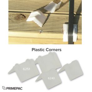 Plastic Corners 19mm White product image