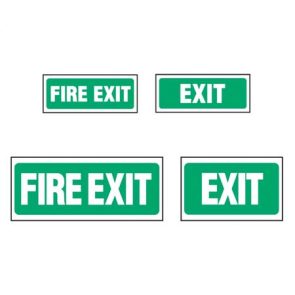 Fire Exit Sign 480x200mm product image