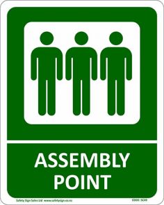 Assembly Point Sign product image