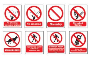 Restricted Entry Sign product image
