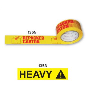 yellow printed tapes product image