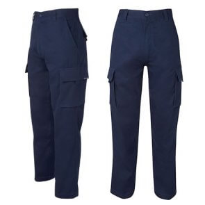 navy cargo pants product image