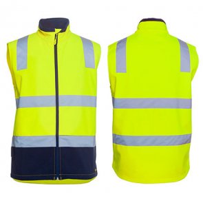 hI Vis Water Resistant Softshell Vest product image