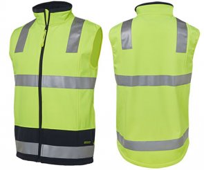 Hi Vis Softshell Vest product image