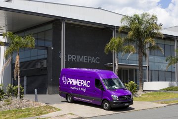 Primepac Auckland Delivery Van