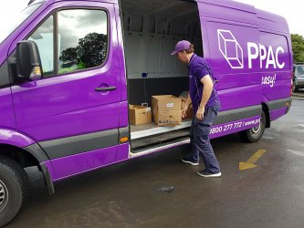 Primepac van delivering Eat My Lunch