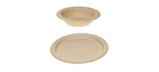 Bamboo plates and bowls