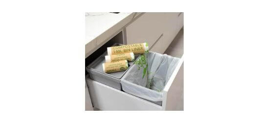 Compostable rubbish bags