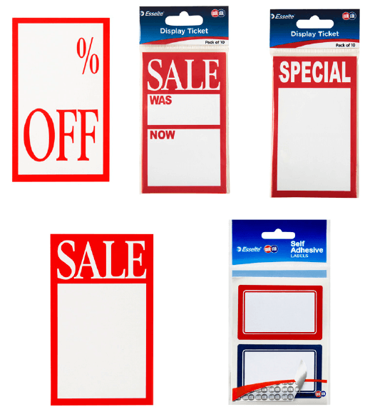 Retail Display Tickets product image