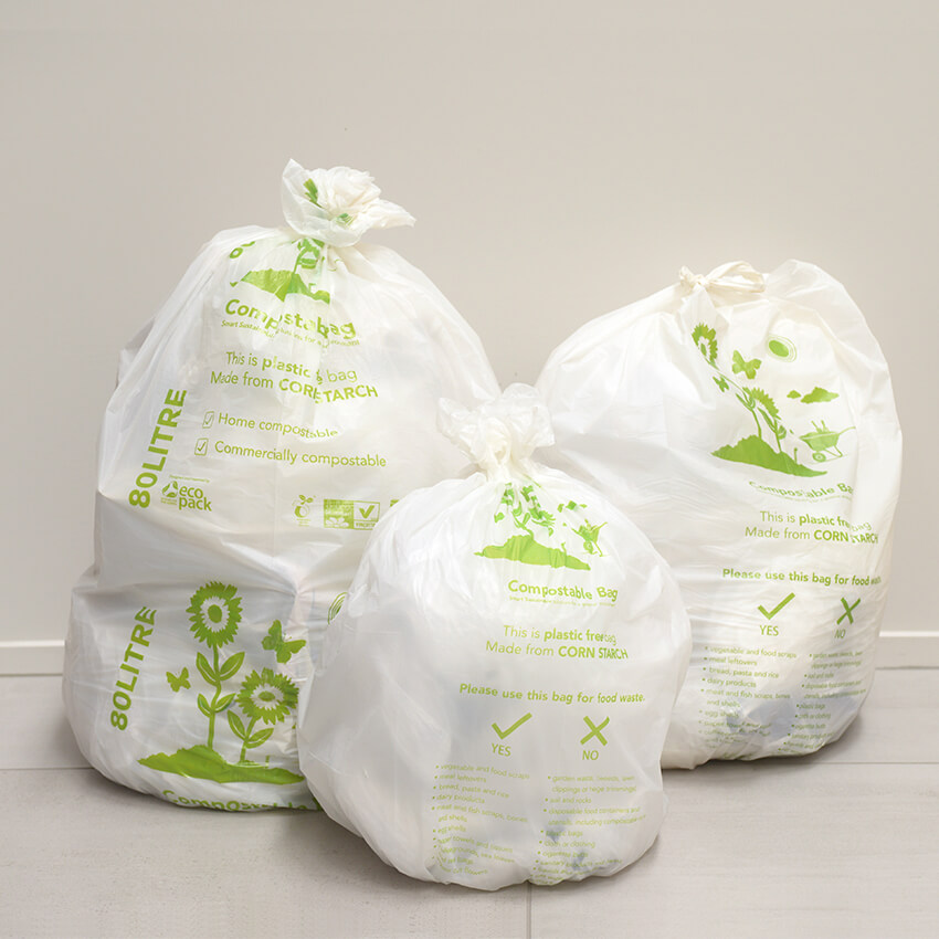 10 ECO 360 Heavy Duty Super Strong Refuse Sacks Rubbish - 500mm x 762mm -  100L | Pronto Direct®